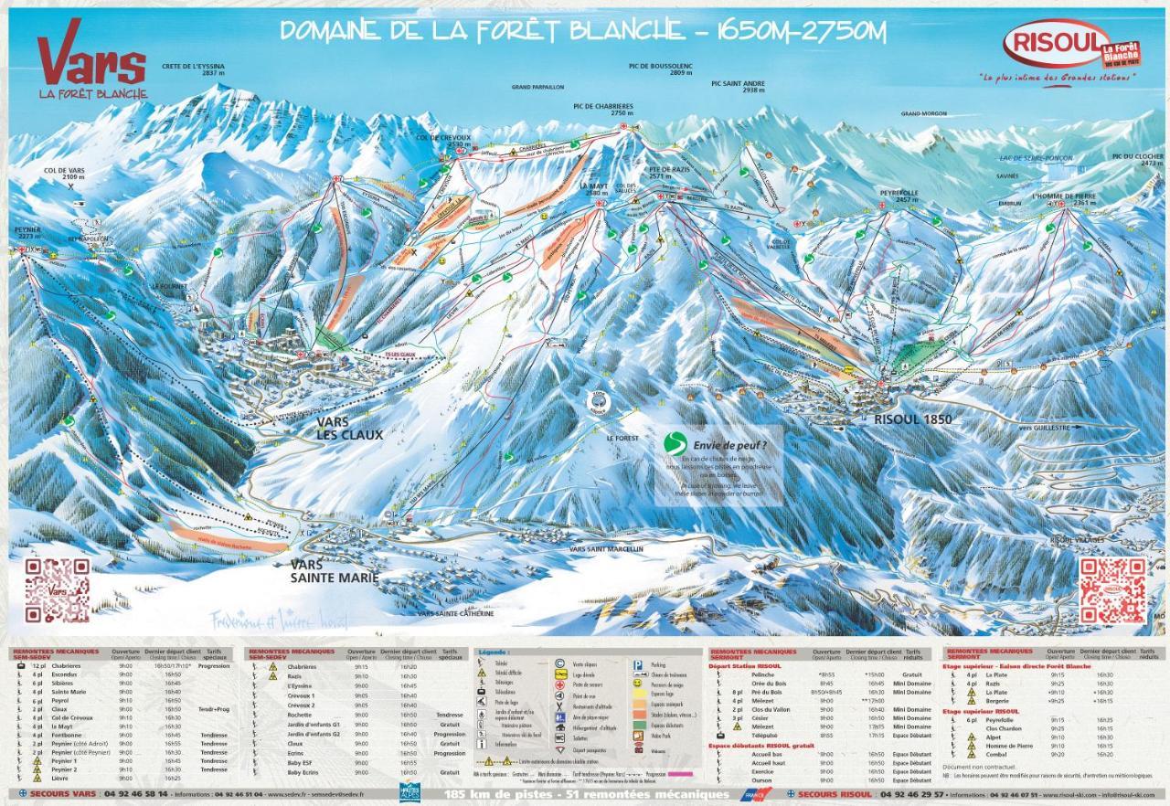 Le Perce-Neige Centre Station Daire Risoul Dış mekan fotoğraf